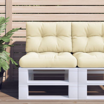 Palletkussens 2 St Stof Kleurig
