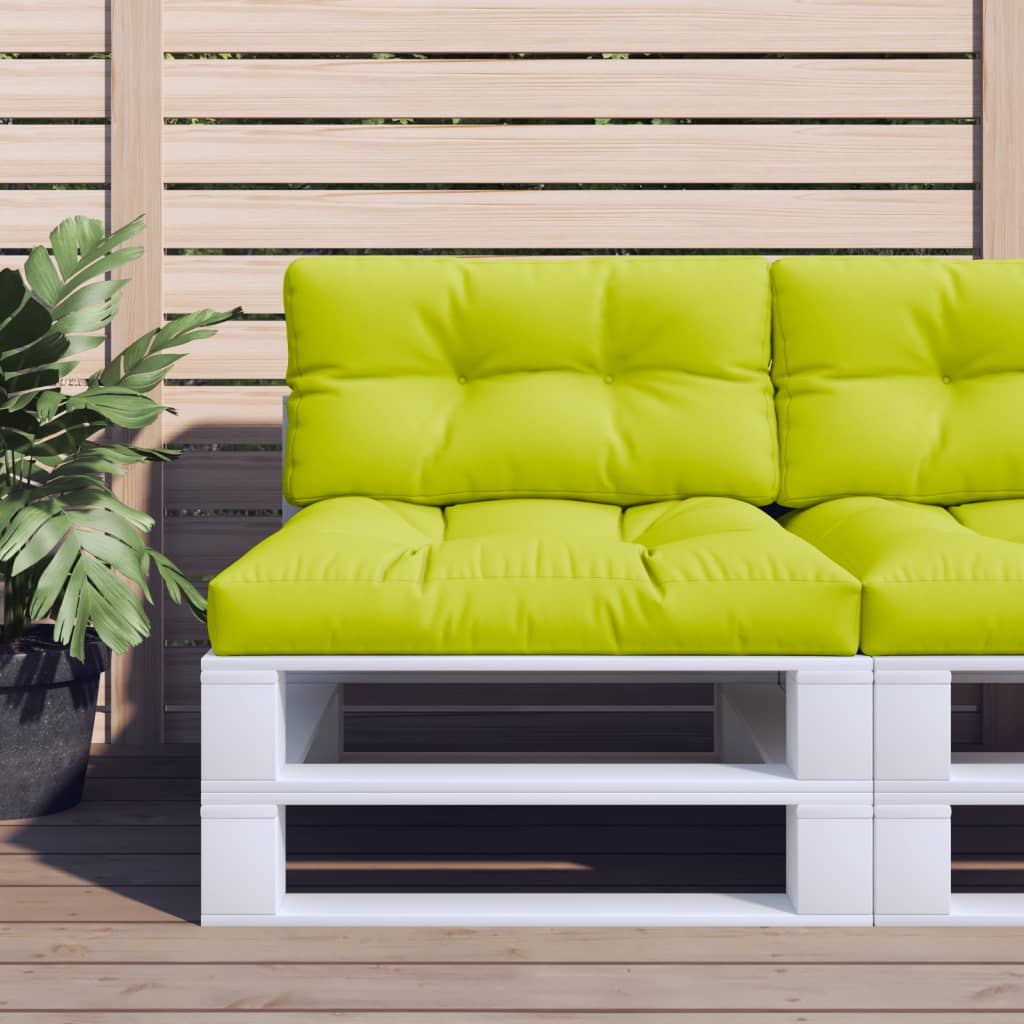 Palletkussens 2 St Stof Kleurig