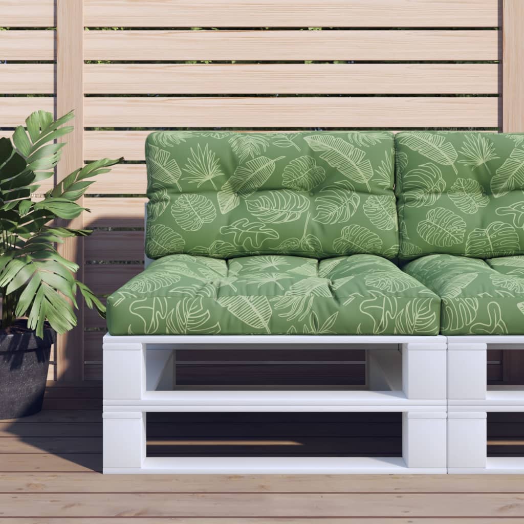 Palletkussens 2 St Stof Kleurig