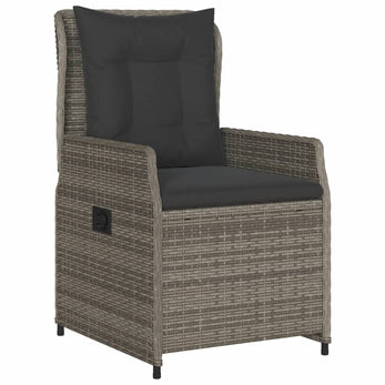 Tuinstoelen 2 St Verstelbaar Poly Rattan