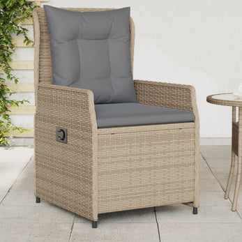Tuinstoelen 2 St Verstelbaar Poly Rattan