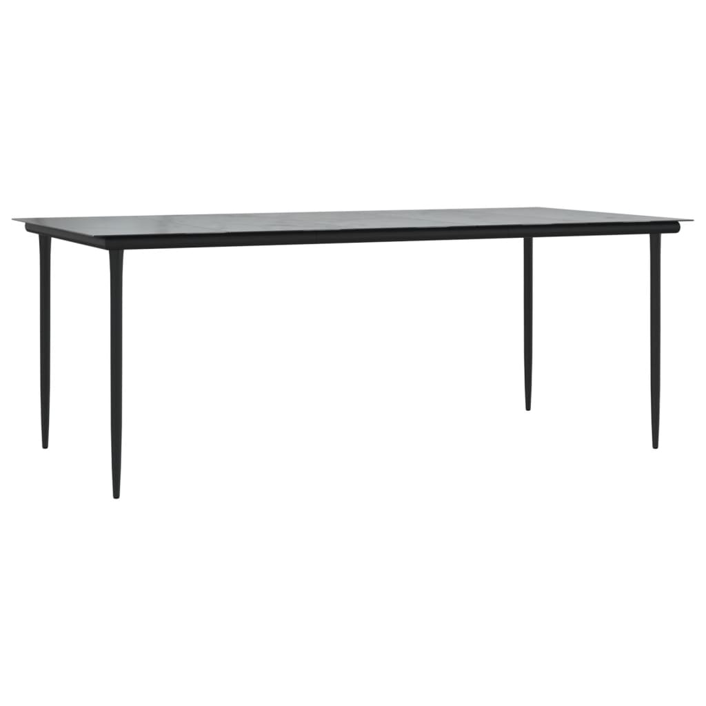 9-Delige Tuinset Met Kussens Poly Rattan